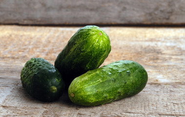 fresh cucumbers