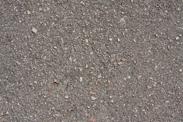 the textures of land, asphalt, pavement, gravel