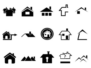 house icons set
