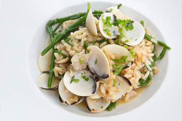 Clam & Samphire Risotto