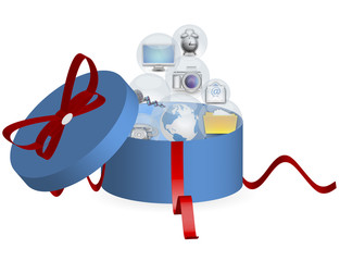 Web Icon Gift box