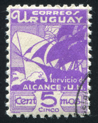 Galleon and Modern Steamship