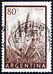 Postage stamp Argentina 1954 Wheat, Cereal