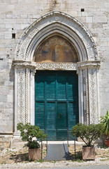 Fototapeta na wymiar Kościół św Augustyna. Amelia. Umbria. Włochy.