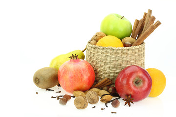 Winter healthy food