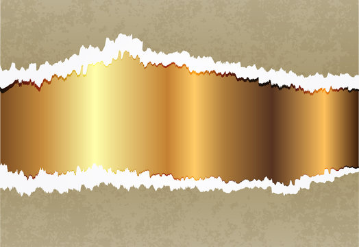 Gold Paper Background