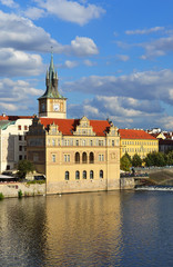 Fototapeta premium View from the Charles Bridge in Prague