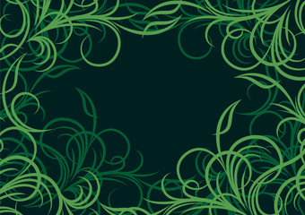 Elegant green background
