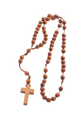Wooden rosary beads