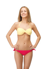 Obraz premium beautiful woman in bikini