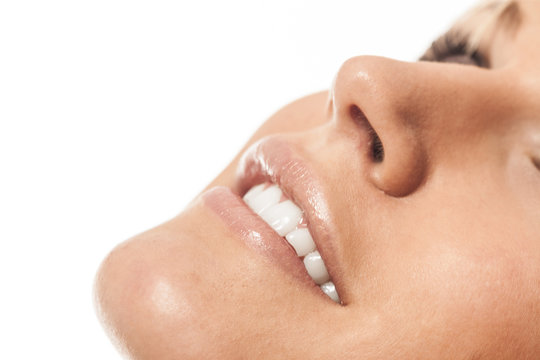 Glossy Lippen
