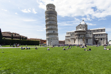 View of Piazza dei Miracoli Pisa