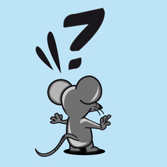 souris, rat, nuisible, animal, surprise, peur, mulot