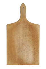 Chopping board isolated on white
