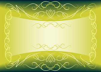 Elegant green background