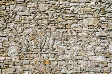 Old wall made from stone