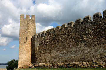 medieval fortress in Bilhorod-Dnistrovskyi, Ukraine