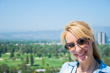 Beautiful young woman