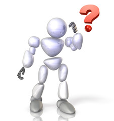 The robot can not solve the mystery.