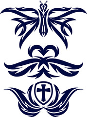 decorative elements for tattoo