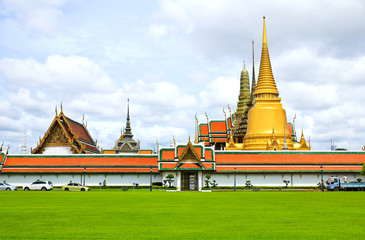 Naklejka premium Wat pra kaew, Grand palace ,Bangkok,Thailand.