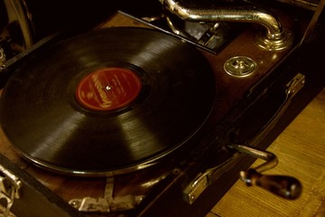 Vintage gramophone