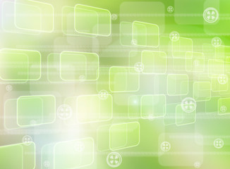 abstract world technology background