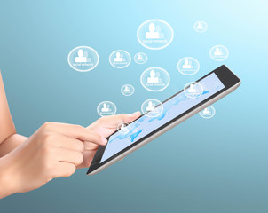 touch screen tablet