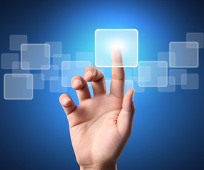 touchscreen button