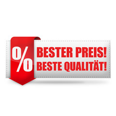 Bester Preis! Beste Qualität! Button, Icon