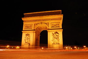Fototapeta na wymiar Arc de triumph