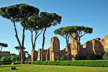 Le terme di Caracalla, Roma