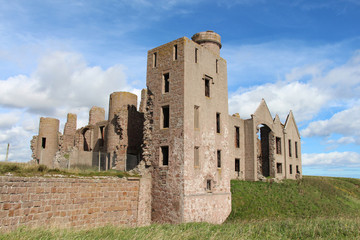 Naklejka premium Slains Castle, Schottland