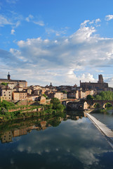 Albi , la ciudad roja. Francia