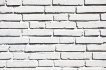 White brick wall