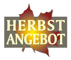 Herbst Angebot