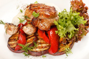 Chicken Steak with vegetables