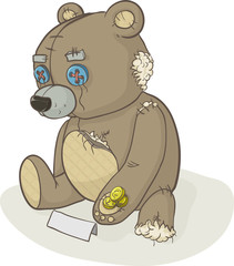homeless bear
