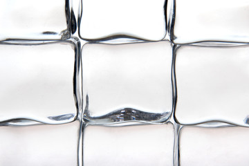 Ice cubes background