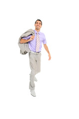 young business man full body