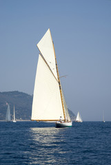 Fototapeta premium Vintage sailboat