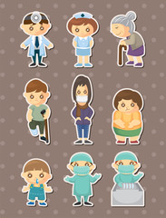 doctor element stickers
