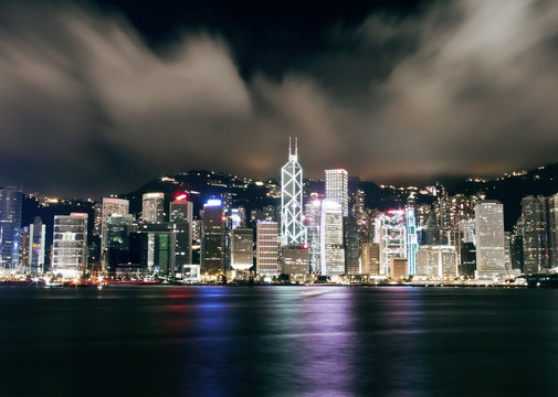Hong Kong Nighttime Skyline