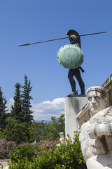 Leonidas statue, Thermopylae, Greece - 44825975
