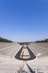 Panathenaic stadium or kallimarmaro in Athens