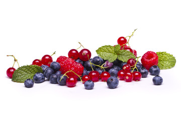 tasty mix of berries