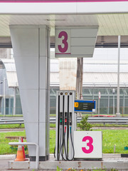 Naklejka premium petrol pump