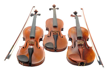 Naklejka premium three violins