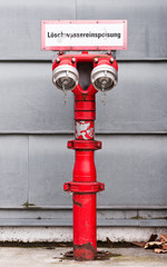 Löschwassereinspeisung - Hydrant