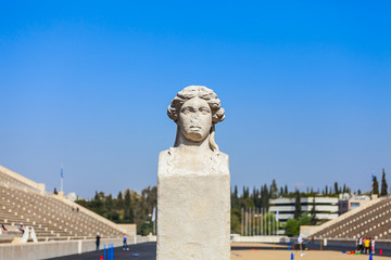 Herm scultpure from the panathenaic stadium in Athens